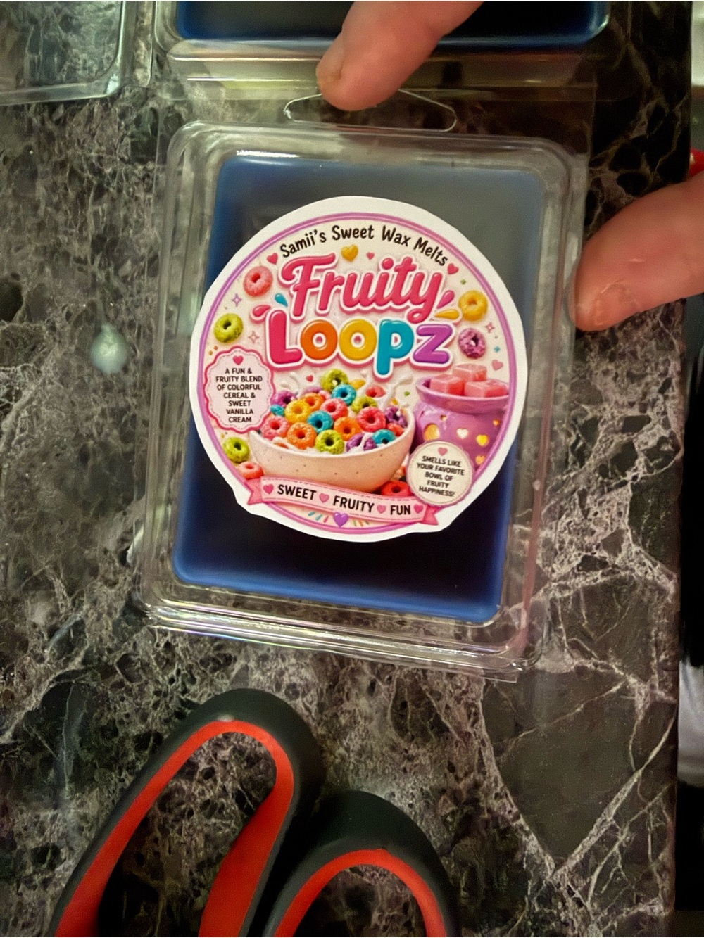 Fruity Loopz Wax Melts - Deep Blue Wax